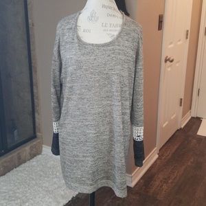 Tunic knit blouse